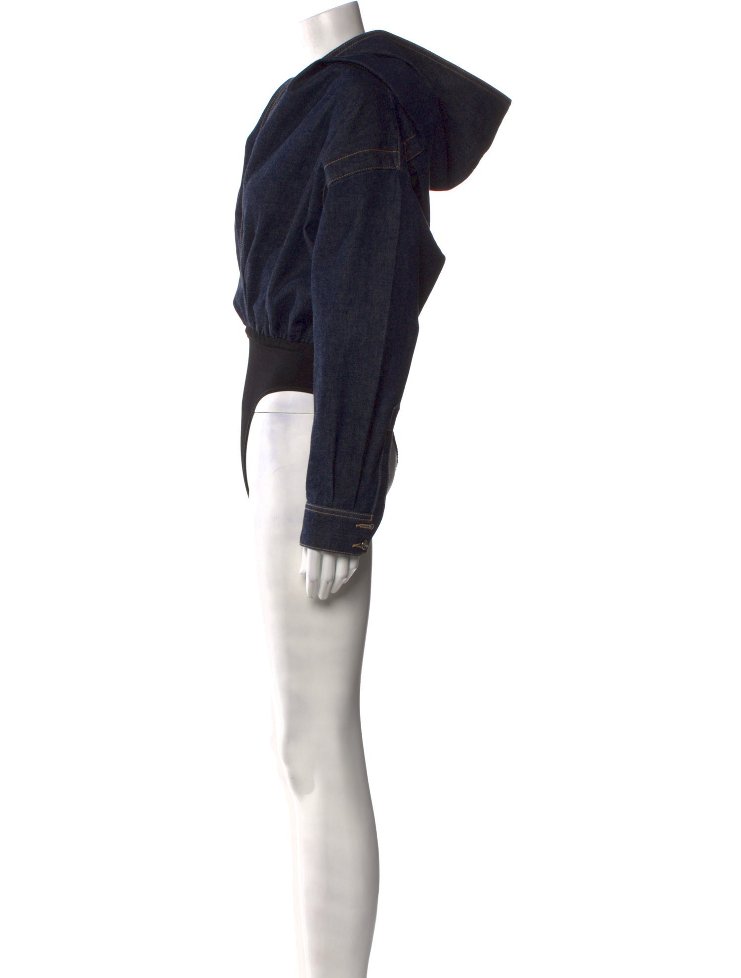 Alaïa 2023 V-Neck Bodysuit