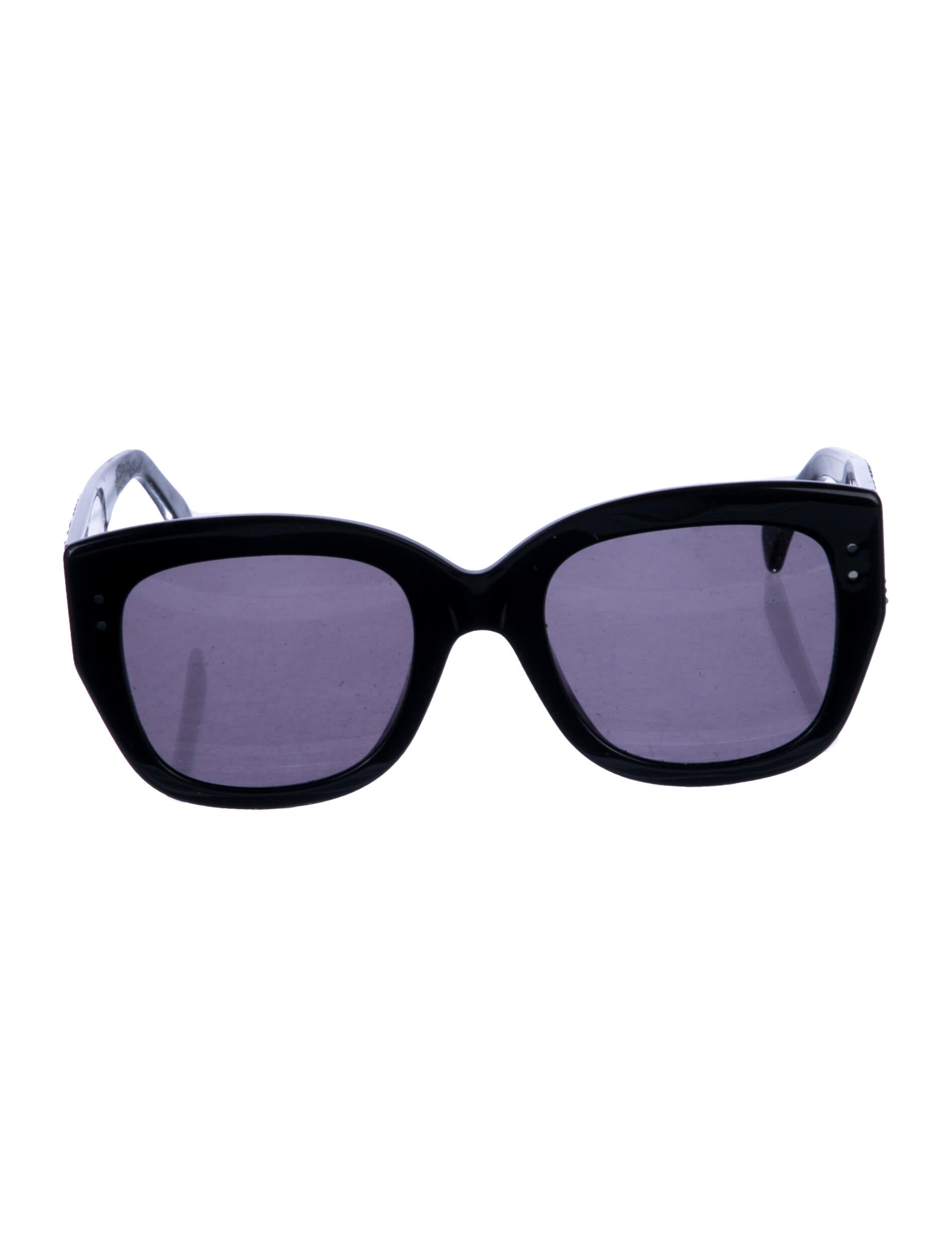 Alaïa Oversize Tinted Sunglasses