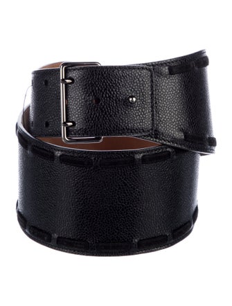 Alaïa Wide Leather Belt