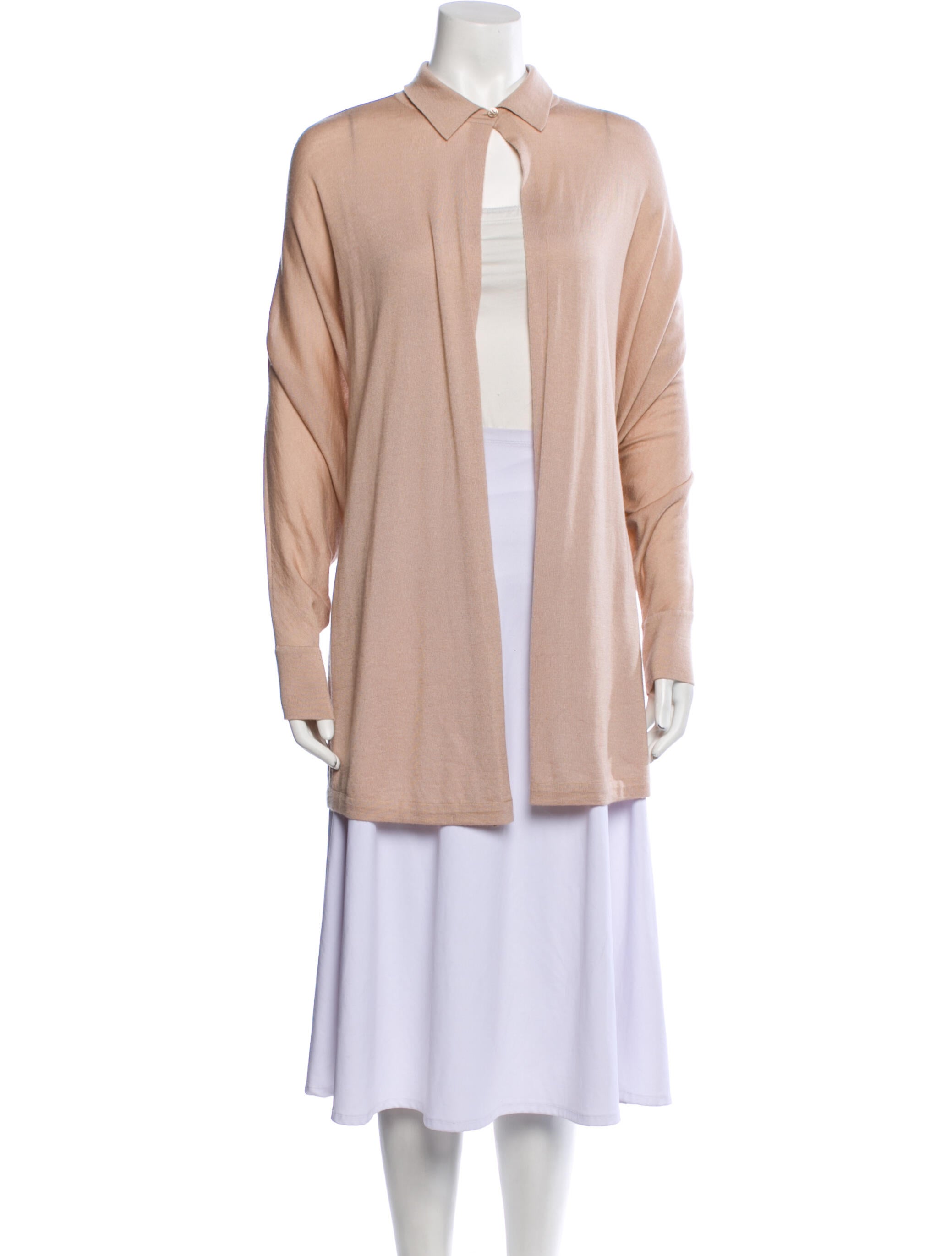 Alaïa Cashmere Open Front Sweater