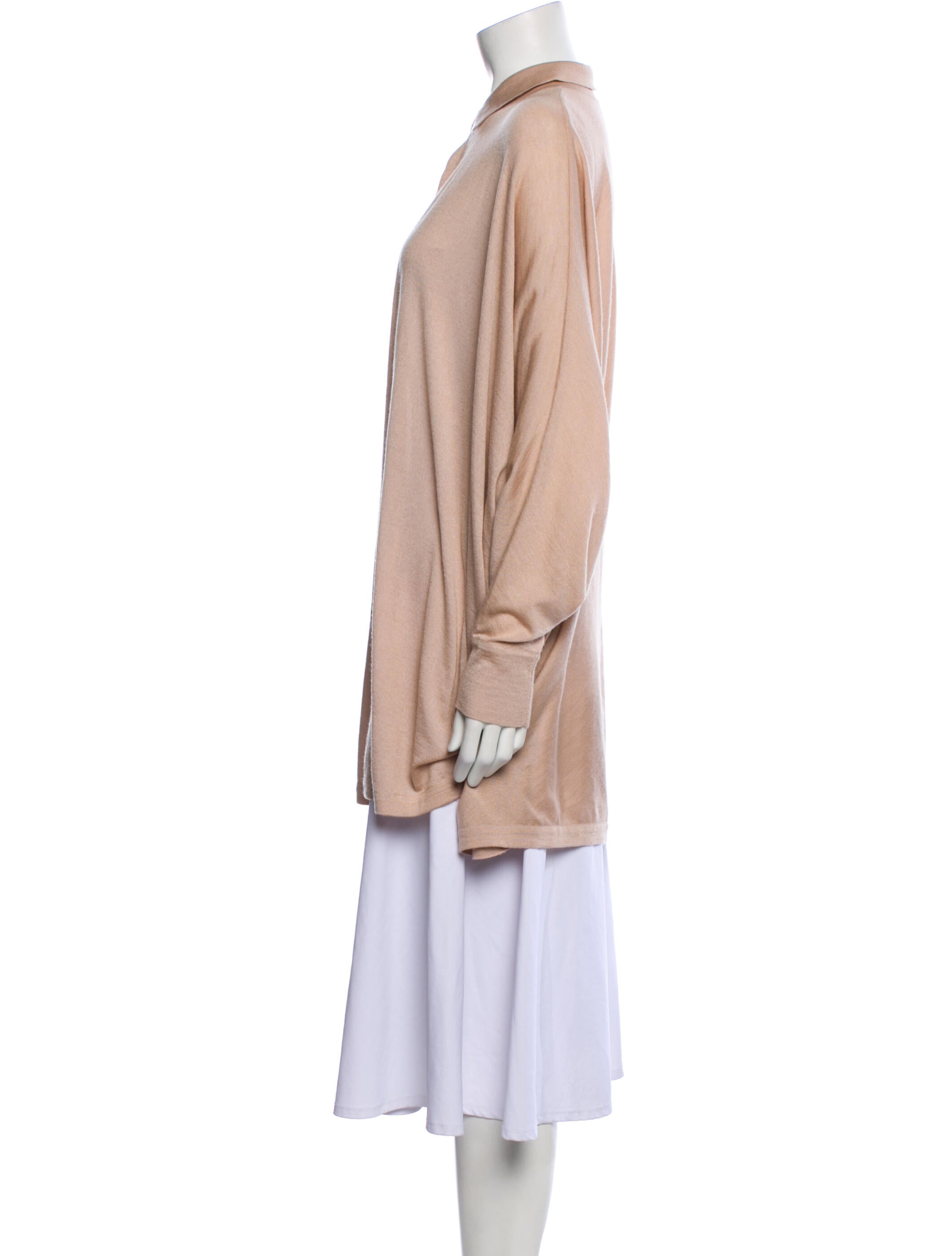 Alaïa Cashmere Open Front Sweater