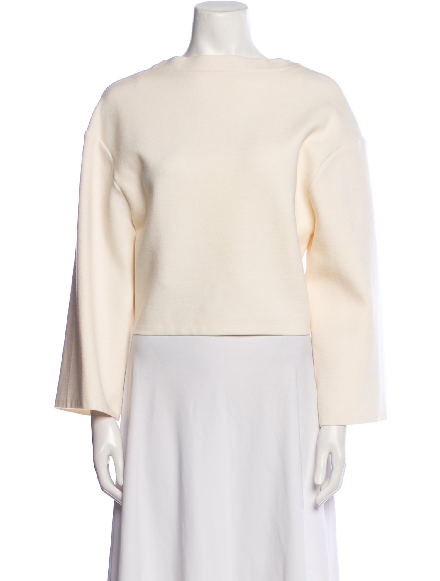Alaïa Wool Bateau Neckline Sweater