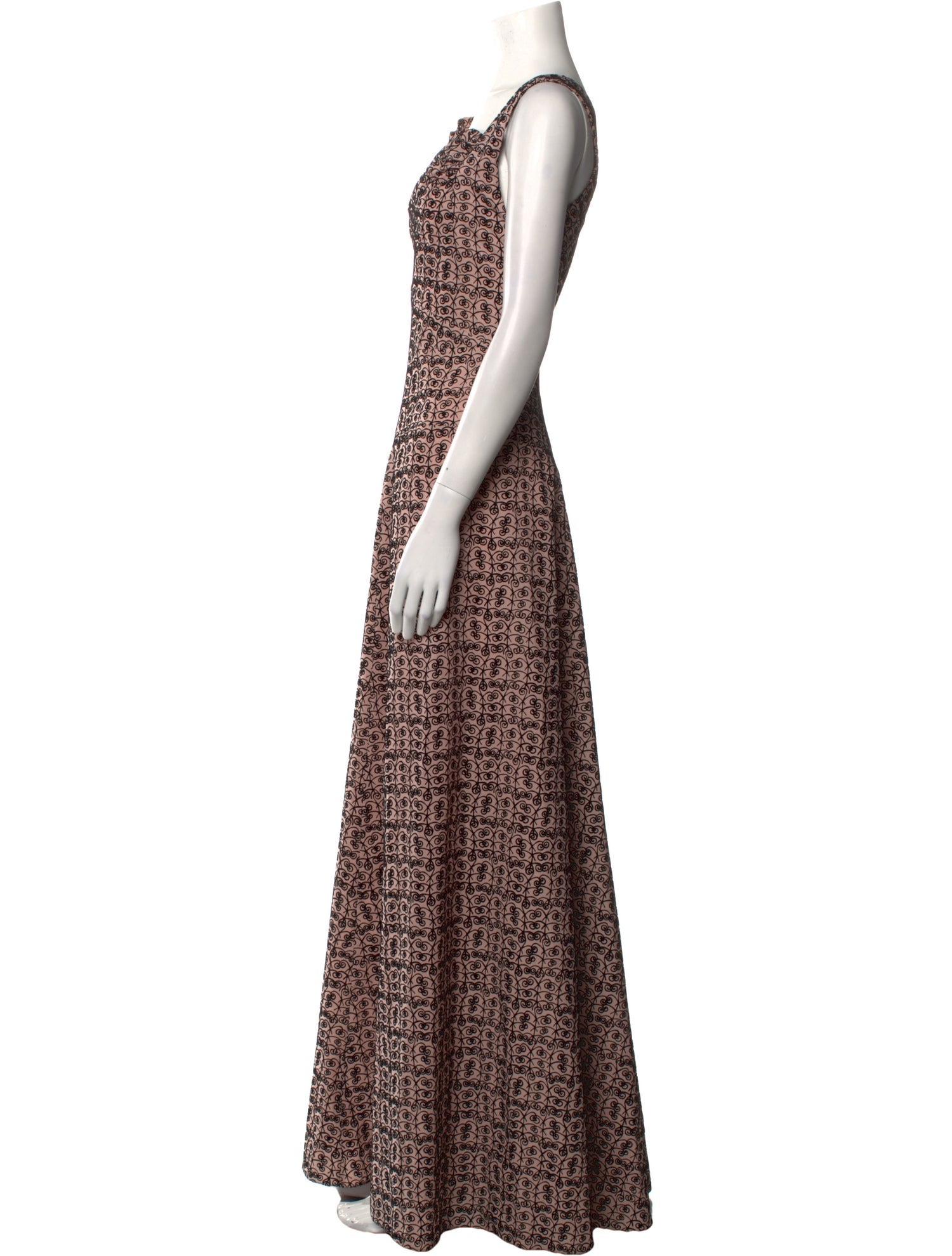 Alaïa Wool Long Dress