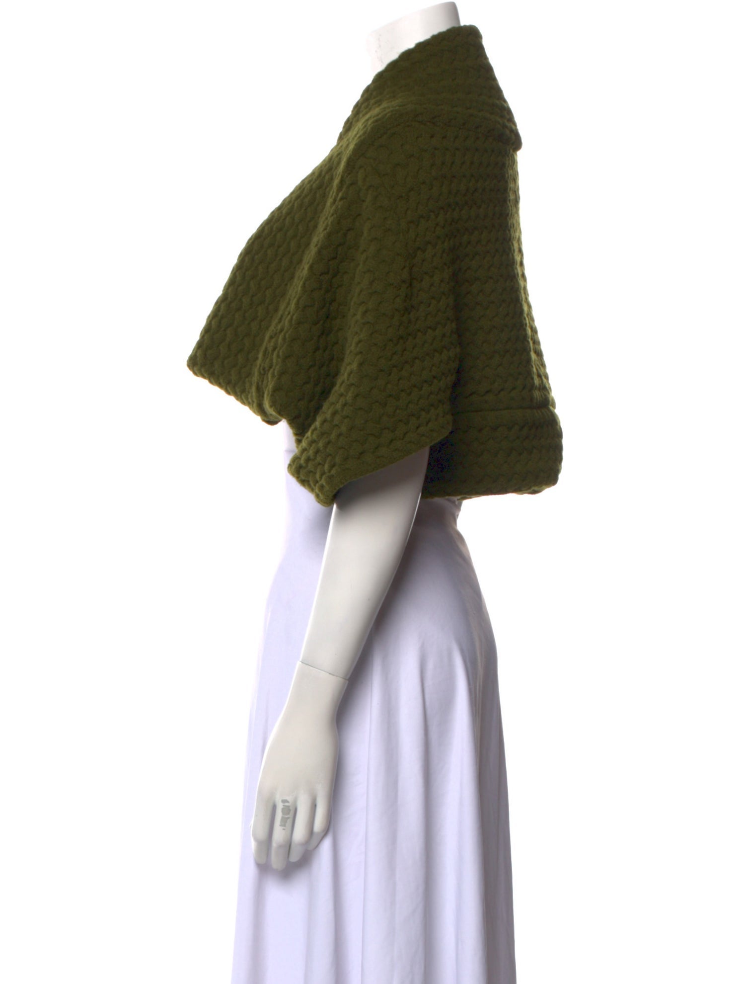 Alaïa Wool Open Front Sweater