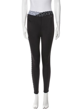 Alaïa Nylon Skinny Leg Pants