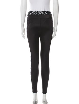Alaïa Nylon Skinny Leg Pants