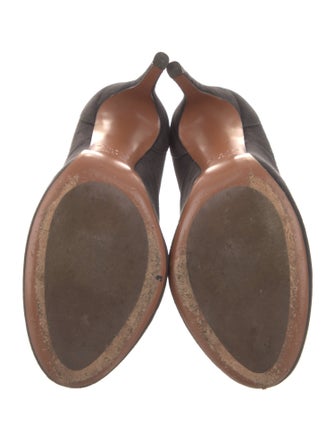 Alaïa Suede Lace-Up Boots