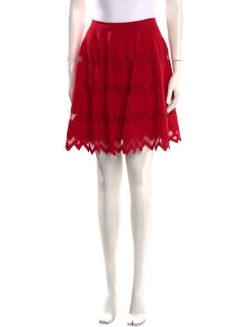 Alaïa Skirts Silk Knee-Length Skirt Us8, Fr40 | S