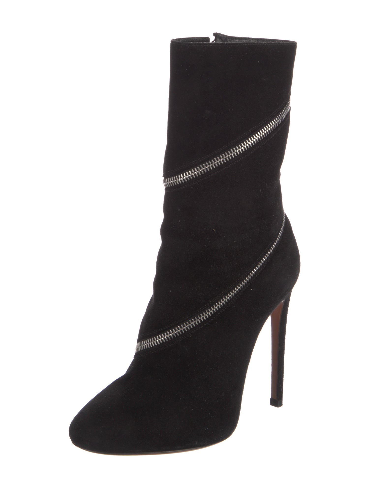 Alaïa Suede Sock Boots