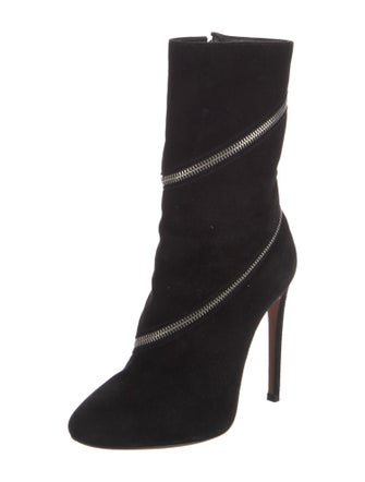 Alaïa Suede Sock Boots