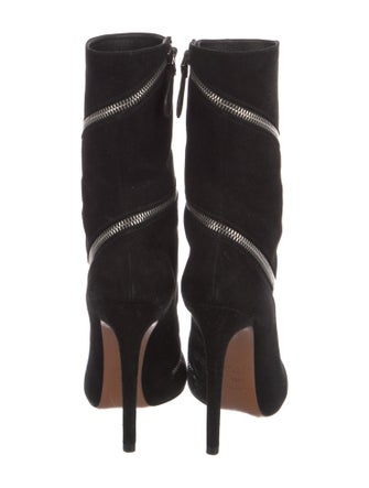 Alaïa Suede Sock Boots