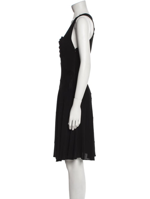Alaïa Square Neckline Knee-Length Dress
