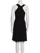 Alaïa Square Neckline Knee-Length Dress