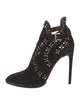 Alaïa Suede Beaded Accents Pumps