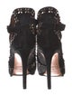 Alaïa Suede Beaded Accents Pumps