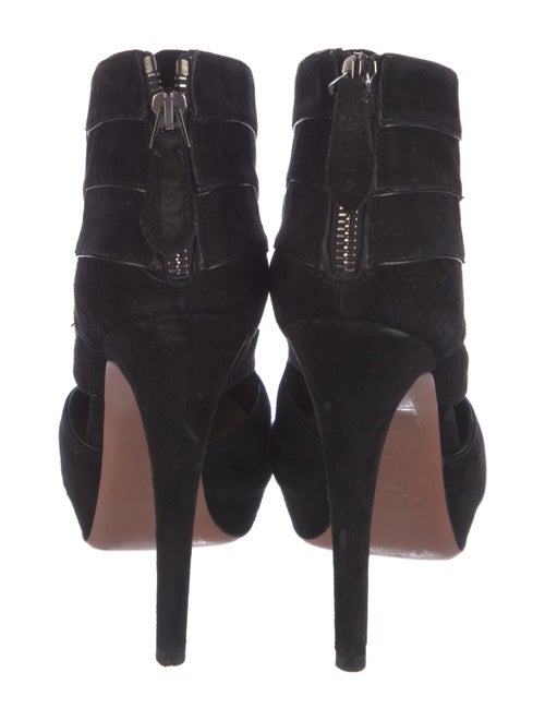 Alaïa Suede Cutout Accent Boots