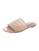 Alaïa Mesh Studded Accents Slides