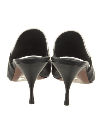 Alaïa Leather Slides