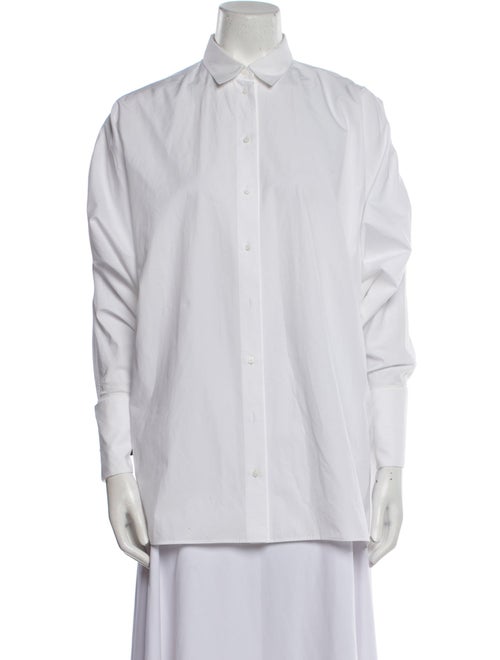 Alaïa Long Sleeve Button-Up Top