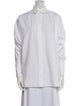 Alaïa Long Sleeve Button-Up Top