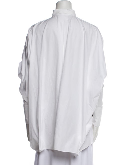 Alaïa Long Sleeve Button-Up Top