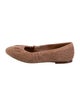 Alaïa Suede Ballet Flats
