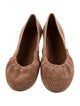 Alaïa Suede Ballet Flats