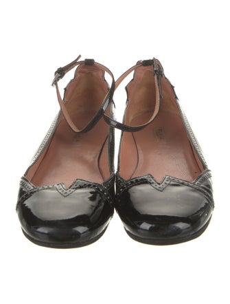 Alaïa Patent Leather Flats