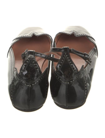 Alaïa Patent Leather Flats