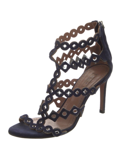 Alaïa Suede Sandals