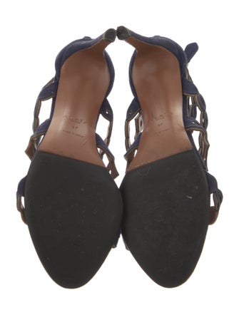 Alaïa Suede Sandals