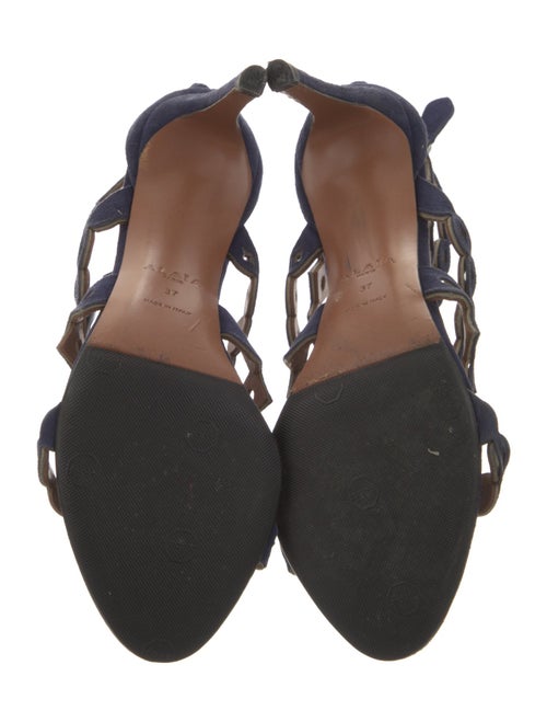 Alaïa Suede Sandals