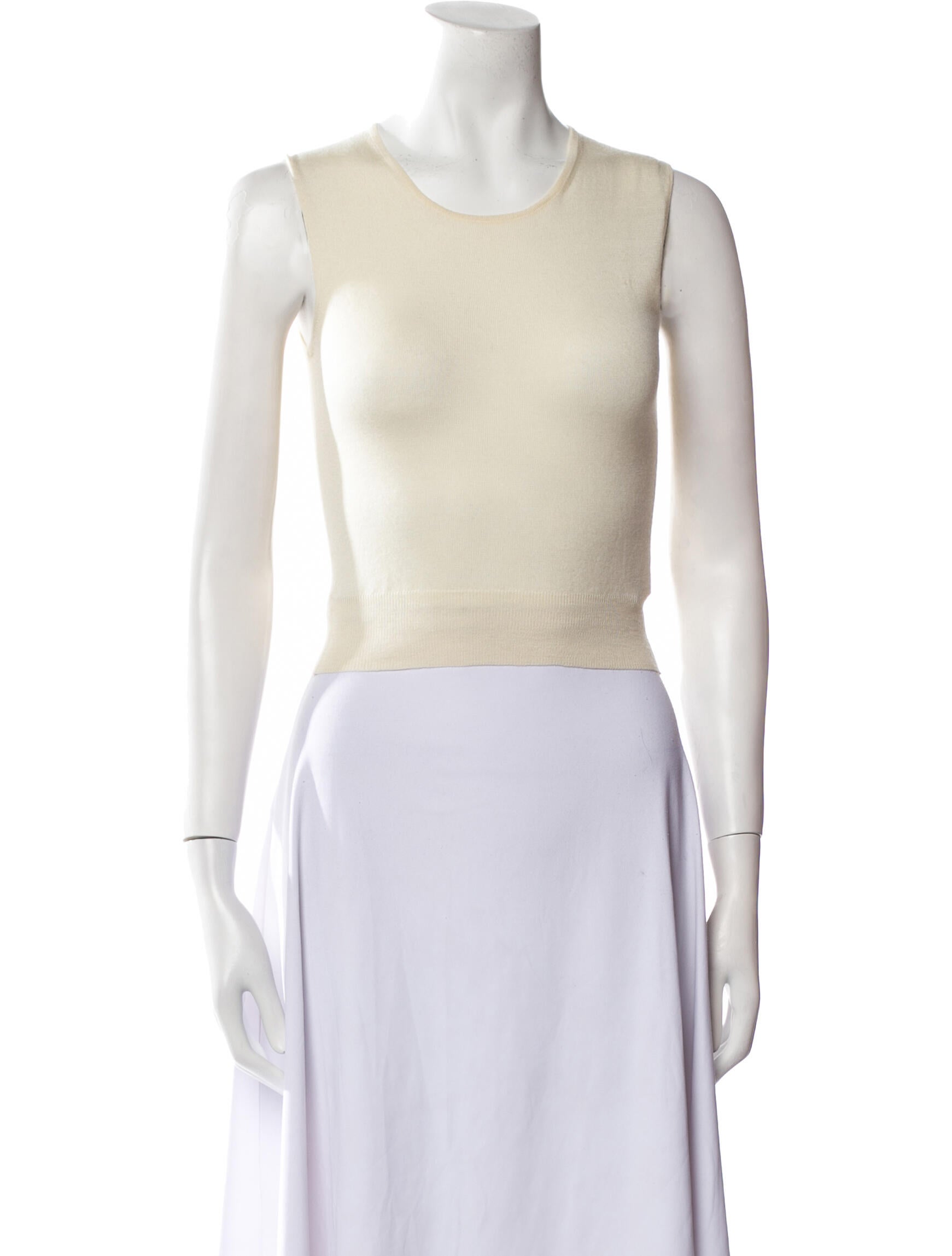 Alaïa Cashmere Crew Neck Sweater