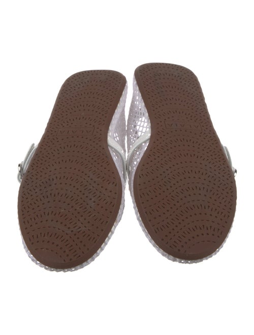 Alaïa Mary Jane Flats