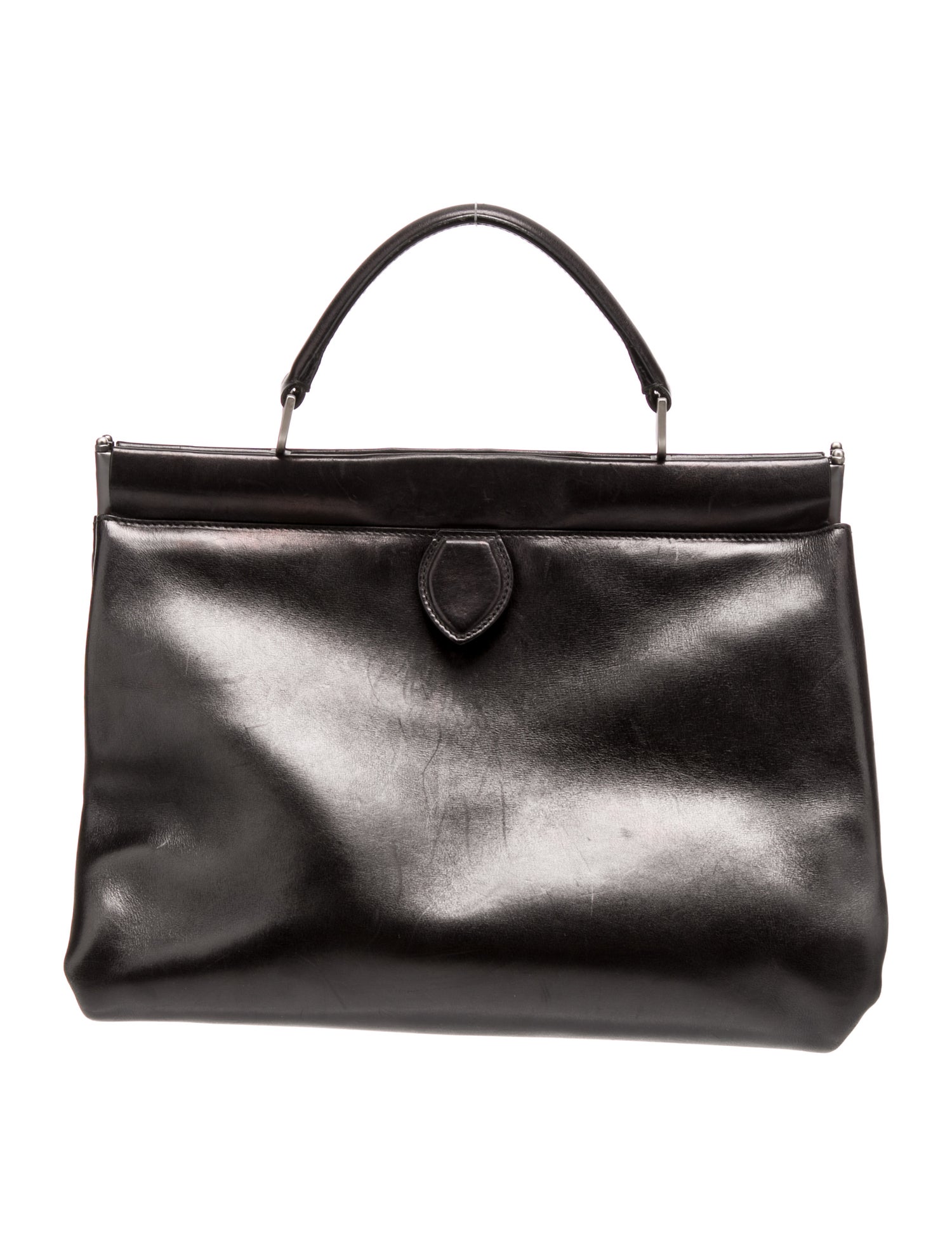 Alaïa Leather Top Handle Bag