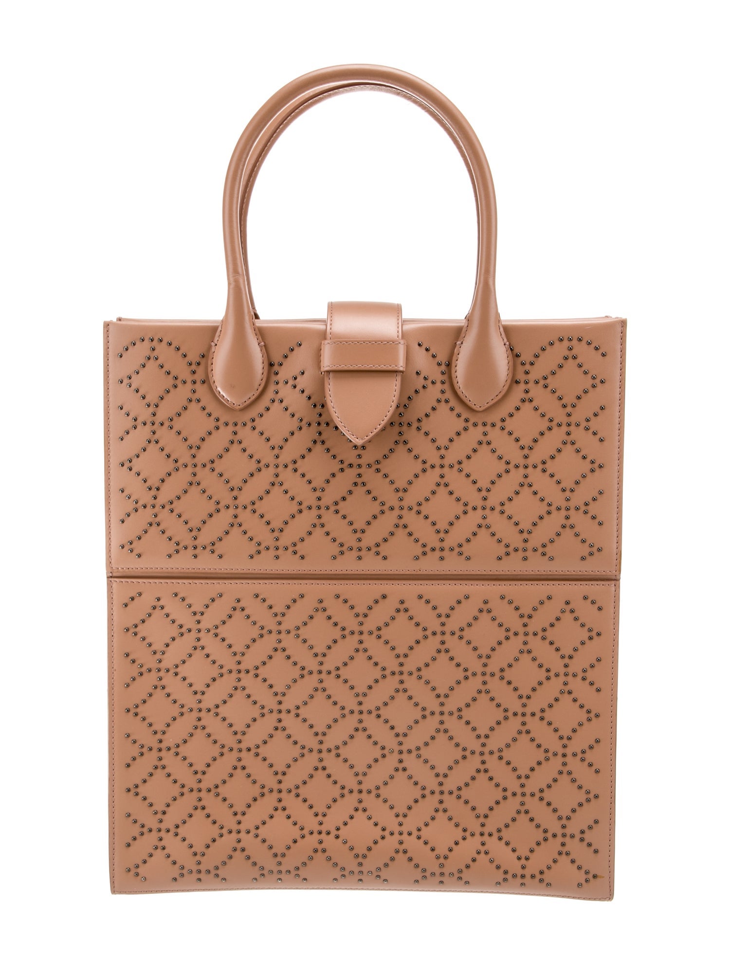 Alaïa Leather Top Handle Bag