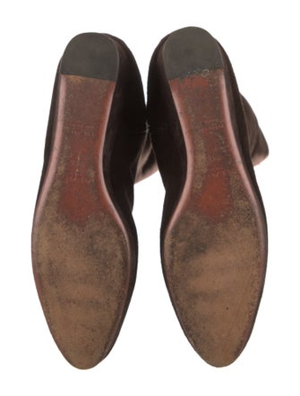 Alaïa Suede Bow Accents Boots