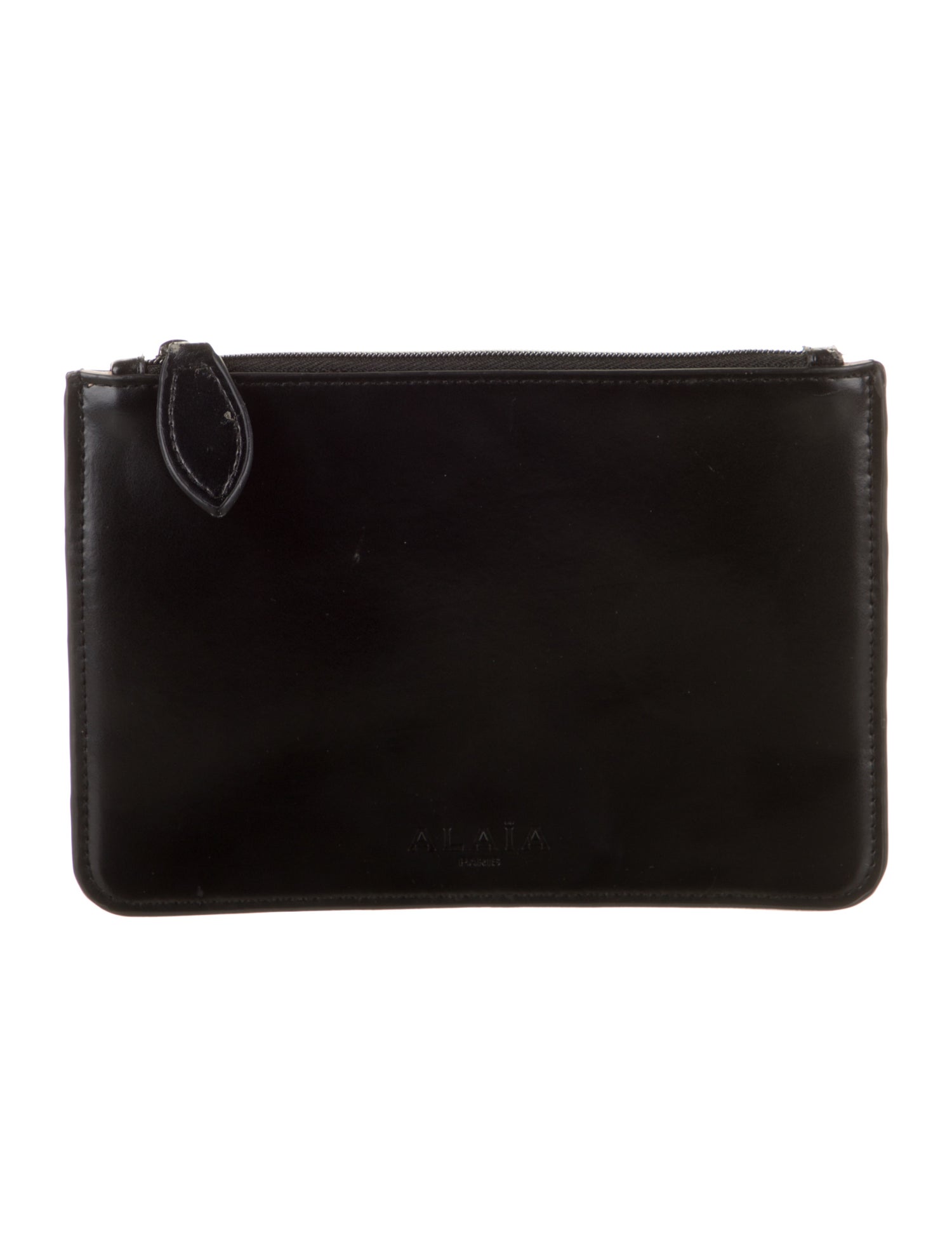 Alaïa Leather Printed Wallet