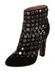 Alaïa Suede Studded Accents Boots