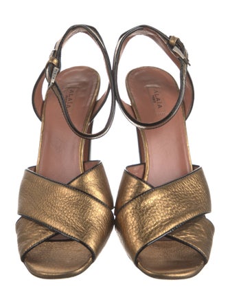 Alaïa Leather Sandals