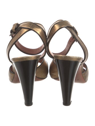 Alaïa Leather Sandals