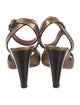 Alaïa Leather Sandals