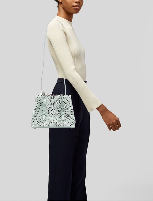 Alaïa Leather Top Handle Bag