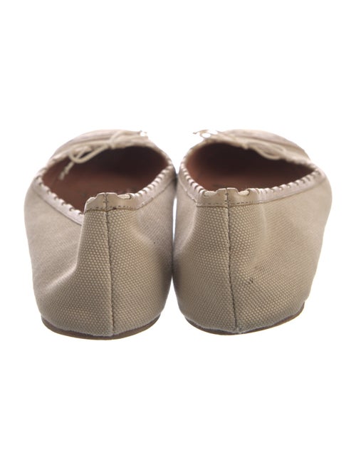 Alaïa Canvas Ballet Flats