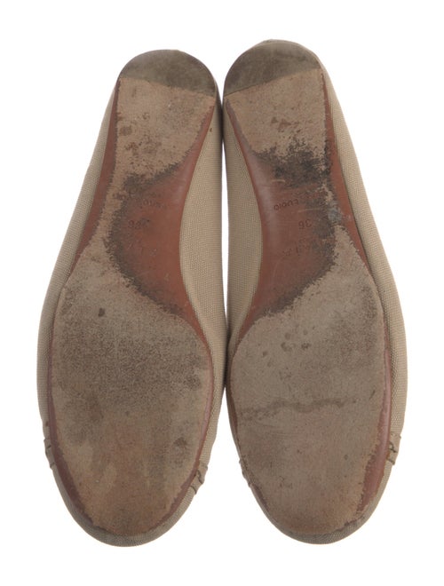 Alaïa Canvas Ballet Flats