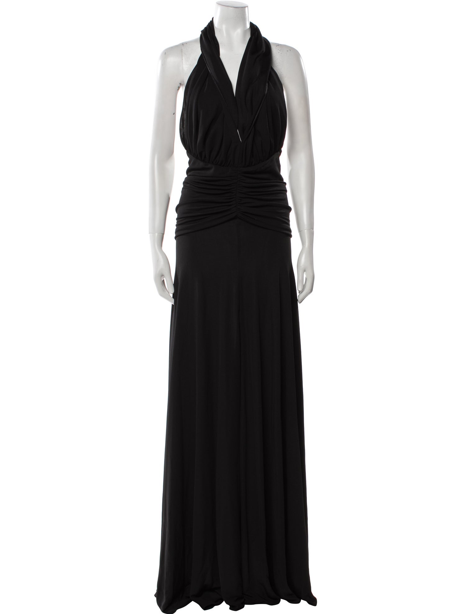 Alaïa Halterneck Long Dress