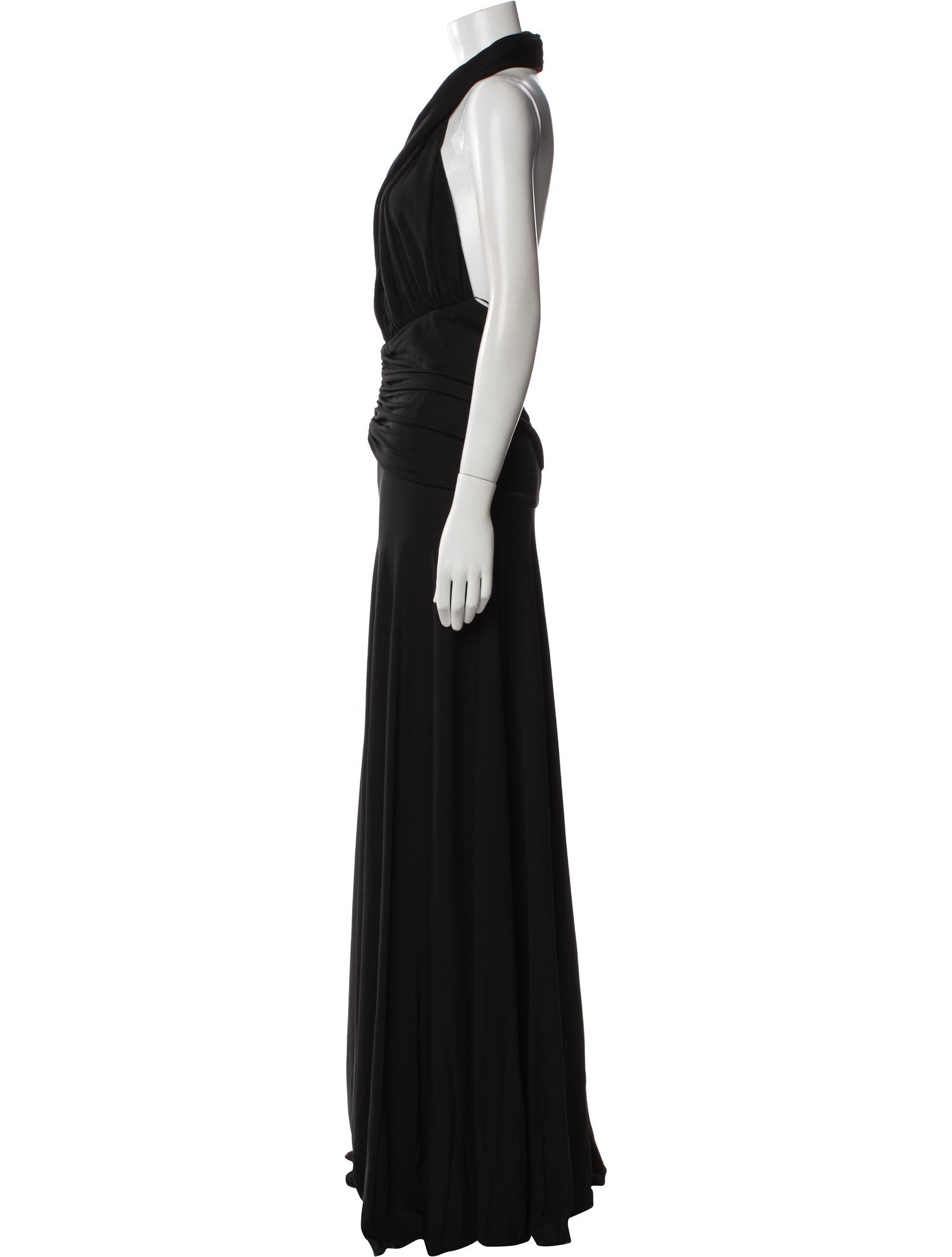Alaïa Halterneck Long Dress