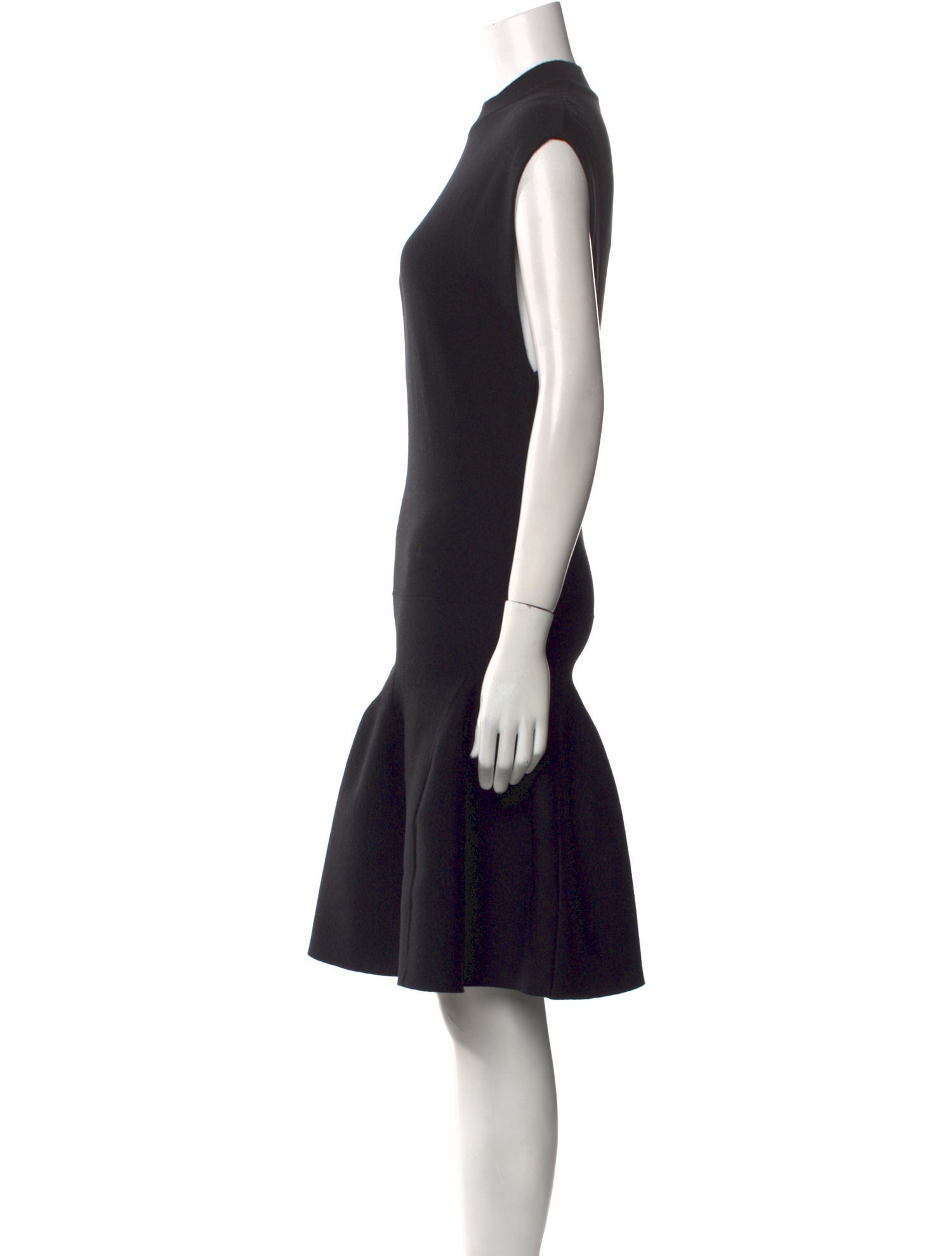 Alaïa Wool Knee-Length Dress w/ Tags