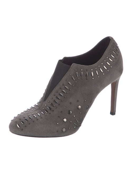 Alaïa Suede Patterned Pumps