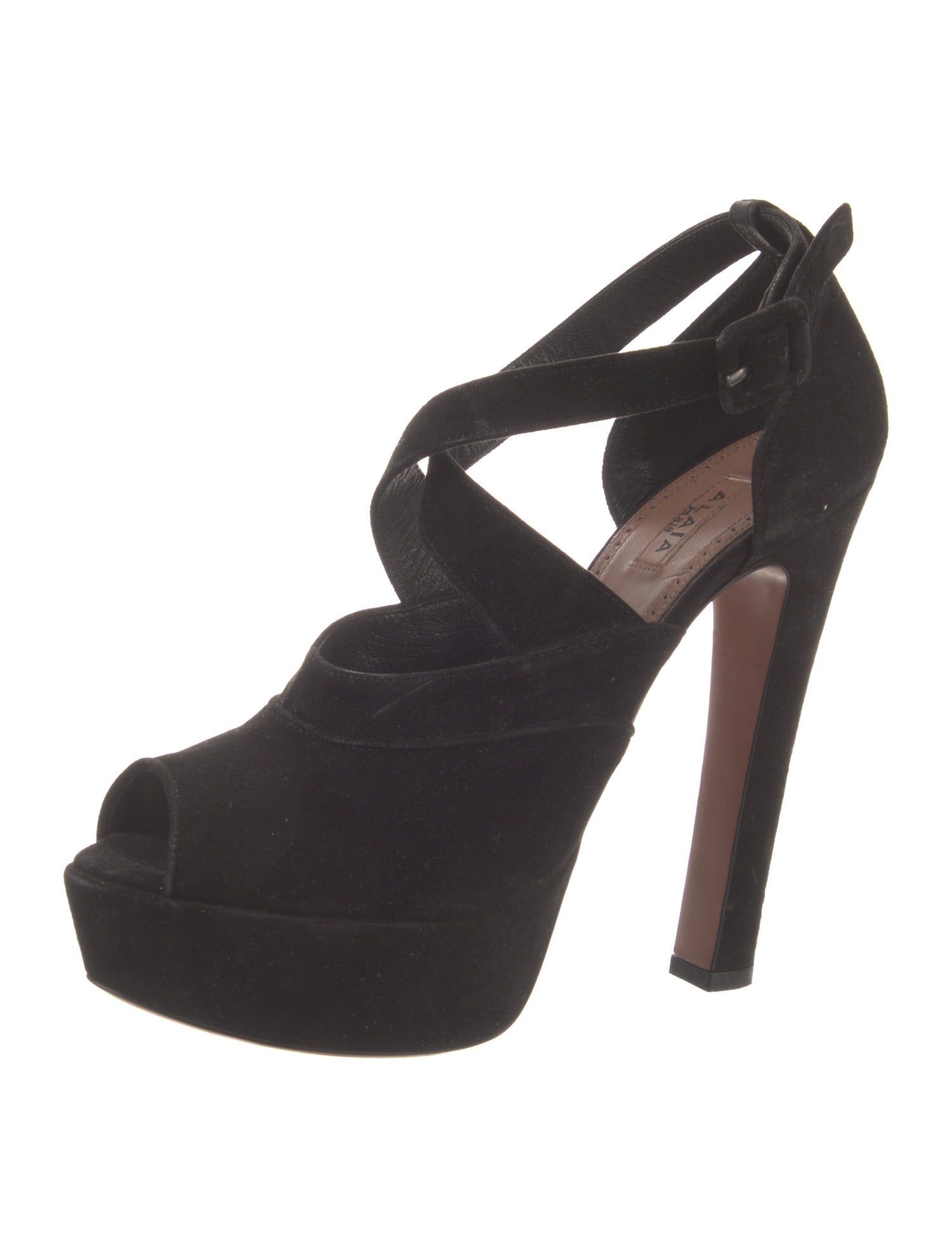 Alaïa Suede Sandals